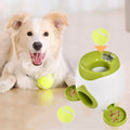 Automatic Dog Ball Launcher, Interactive Fetch Machine for Indoor Outdoor, Pet Training Toy with Mental Stimulation
