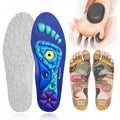 Therapy Massage Insoles Medical Magnetic Foot Weight Loss Slimming Acupressure Insole Sports Health Care Shoe Pads