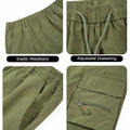 Paris Printed Casual Work Shorts Men's Multi-pocket Loose | SAMAG