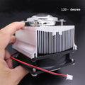 100W LED Aluminium Heat Sink Cooling Fan+60degree 90degree 120degree44mm Lens + Reflector Brack
