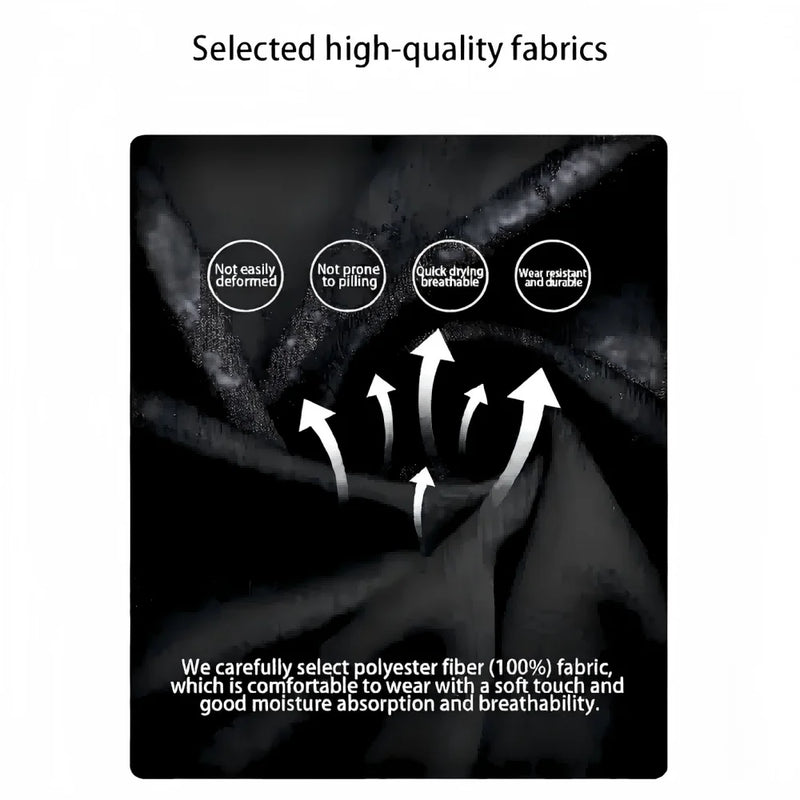 New Men's Striped Printed Breathable and Comfortable Round Neck T - Shirt and Pants Set for Summer Outdoor - View 2 | SAMAG