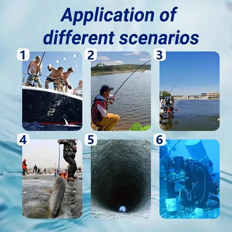 Fishing Camera 130°ortable Depth Fish Finder Water | SAMAG