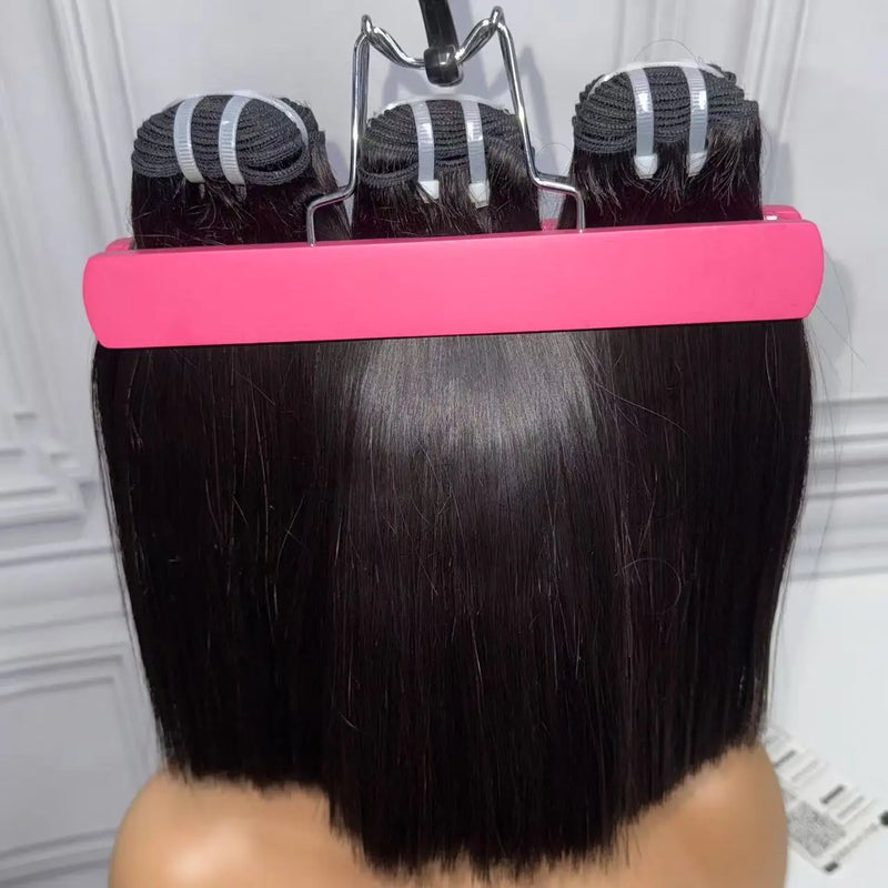 V Beauty Straight Human Hair Bundles Raw Human Hair Extensions Double Drawn 16A Grade Vietnamese Human Hair Virgin Unprocessed