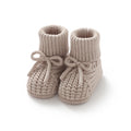 Baby Booties Knitted 0 - 12m Soft Soled Anti - Slip Newborn | SAMAG