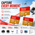 Micro TF/SD Card 256GB Large Capacity Storage USB3.1 High - speed SD Suitable for Mobile Phone/monitoring Data | SAMAG