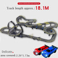 Electric Rail Car 1:43 Double Remote Control Racing Track Toy Automatic Racing Electric Track Children Christmas Gift