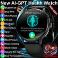 2026 New AI Accurate Diagnosis Body Fat Uric Acid BP ECG SmartWatch HD AMOLED Screen call Sport Health Smart watch For Men women