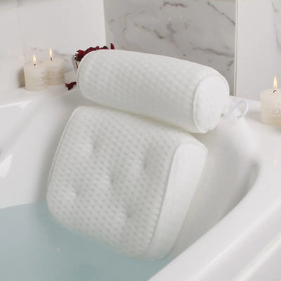 Spa Bathtub Pillow with Anti-Slip Suction Cups for Neck | SAMAG