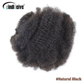 Ombre Brown Afro Kinky Curly Bulk Human Hair For Braiding #30-#1-#30 Crochet Braiding Hair Extensions Locks For Braids No Weft