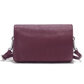 Zency New Soft Plain Color Leather Bag Multiple Pockets Women's Bag Genuine Leather Shoulder Crossbody Versatile Commuting Bag