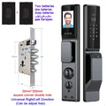 Waterproof Outdoor Smart  Lock Wifi Alexa Tuya APP Aluminium Alloy Material Fingerprint Password Smart Door Lock With Camera