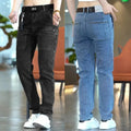 Korea Fashion Men Jeans Cargo Denim Pants Casual Blue | SAMAG