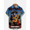 Summer Men's Hawaiian Shirt Movie Figures Horror Vintage | SAMAG