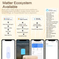 Zemismart Matter Thread Smart Roller Shade Driver Built-in Battery Knob Control Work with Homekit Alexa Google Home Smartthings