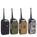 Tactical Walkie Talkie Carry Bag Molle Radio Pouch Holder Pocket Portable Outdoor Hunting Sports Waist Bag Interphone Holster