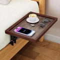 Solid Wood Folding Bedside Table Creative Modern Nordic Small Bedroom Storage Rack Aesthetic Stable Nightstands Home Decoration