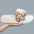 Mo Dou Women's Slippers EVA Thick Soft Sole Home Shoes Double-sided Bear for Outdoors Non-slip Deodorant Fashionable for Men