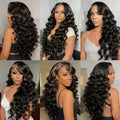 26 28 30 32 Inch Loose Wave Bundles Human Hair 16A Unprocessed Quality Virgin Raw Hair Brazilian 2 3 4 PCS Loose Deep Wave Human Hair Bundles Extensions