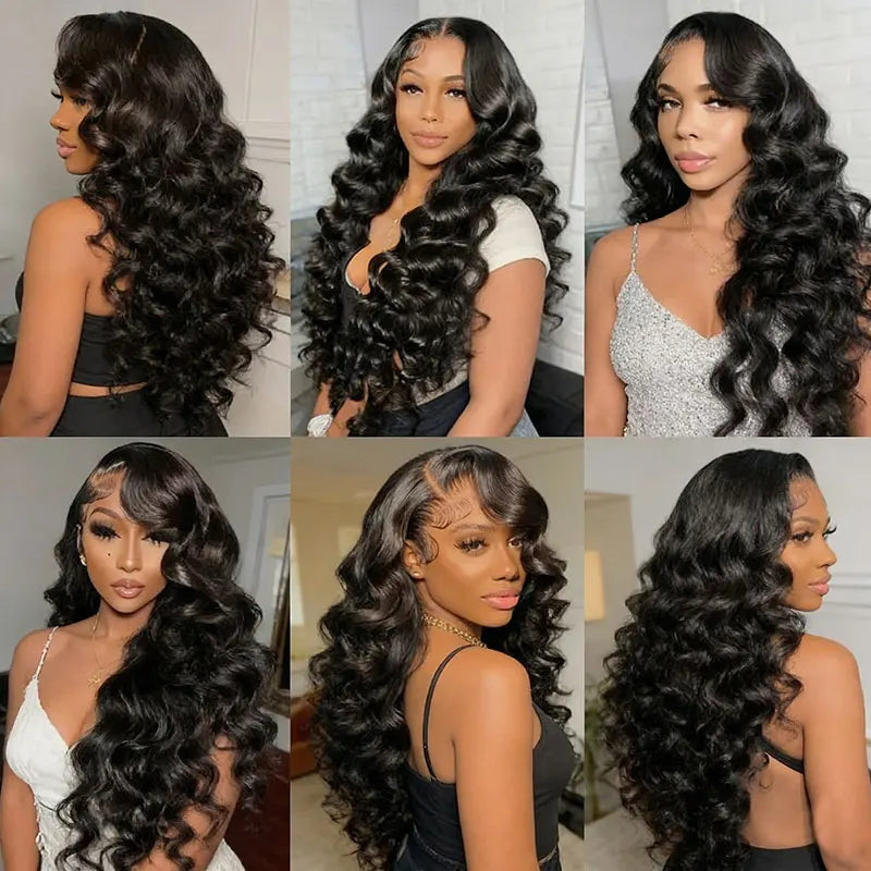 26 28 30 32 Inch Loose Wave Bundles Human Hair 16A Unprocessed Quality Virgin Raw Hair Brazilian 2 3 4 PCS Loose Deep Wave Human Hair Bundles Extensions