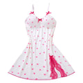Women's Sleepwear Underwear Rose Lace Bow & Heart Print | SAMAG