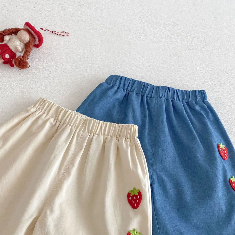 MILANCEl Summer Kids Clothing Set Strawberry Vest - View 5 | SAMAG
