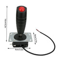 8 Way Flight Joystick with Trigger & Top Fire Button For Arcade game