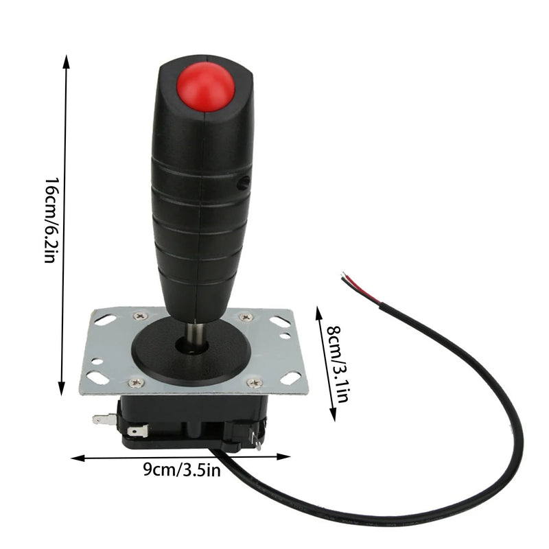 8 Way Flight Joystick with Trigger & Top Fire Button For Arcade game
