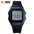 SKMEI 1278  Chrono Countdown Men Wristwatch  Casual Outdoor Male Clock Luminous montre homme Digital Dual Time Sport Mens Watche