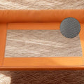 Elevated Dog Bed with Pillow Border Firm Support Elevated Dog Bed L-Shaped Pet Lounger All Seasons Use Cooling Mesh Pet Cot