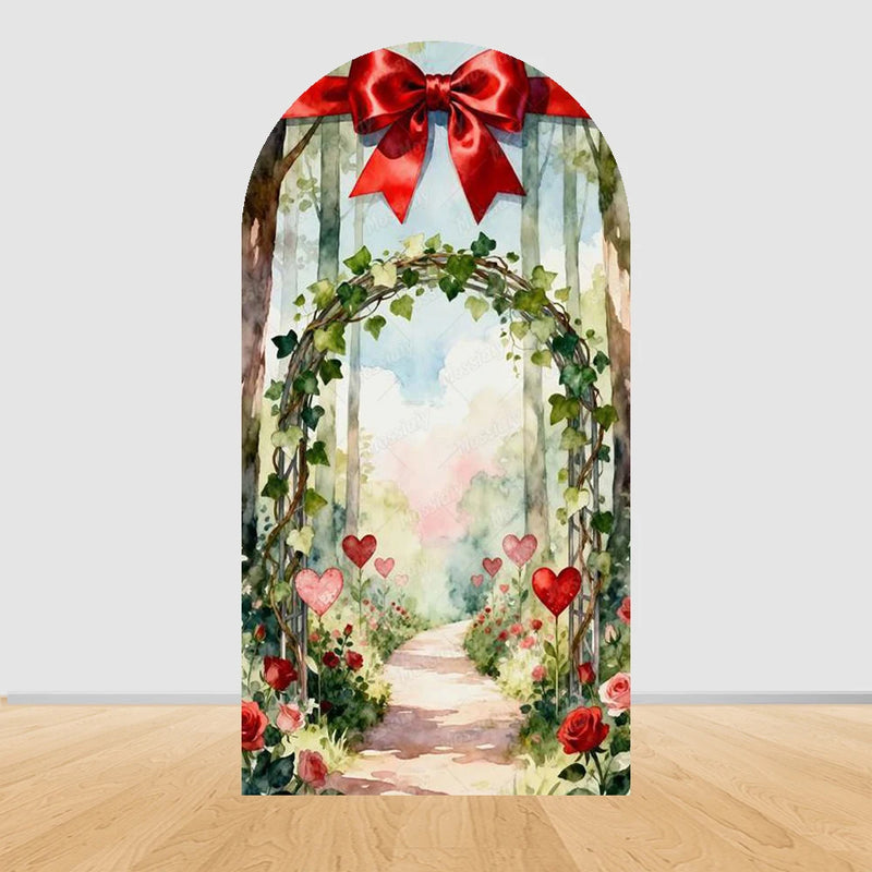 Fairy Tale Castle Butterfly Floral Arch Backdrop Cover Princess Girl Birthday Baby Shower Party Decor Photography Backgrounds
