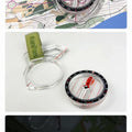 KANPAS Basic and Beginner's Orienteering thumb compass, Orienteering Primary Compass, MA-40-FS, Durable Sport Compass