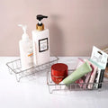 1PC Stainless Steel Bathroom Storage Rack Space Saving Waterproof Multipurpose Kitchen Spice Organizer Tray - View 5 | SAMAG