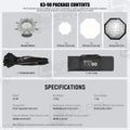 Triopo K3 Quick-Setup Bowens Mount Octagon Softbox One-Step Install Portable Light Modifier Umbrella Reflector W/ Honeycomb Grid