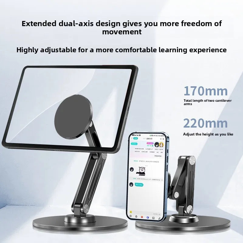 Metal Magnetic Tablet Stand Holder Pad Folddable Tablet Holder Suitable for Mobile Phones and Tablets Mobile Phone Accessories