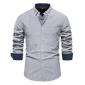 Casual Versatile Design European Size Long-Sleeved Shirt | SAMAG