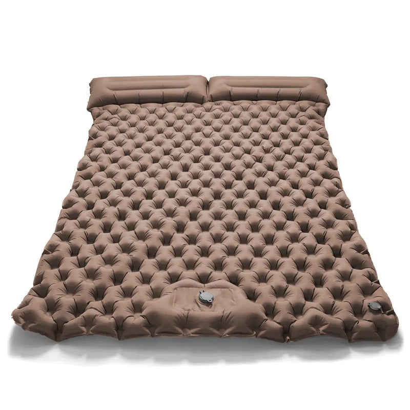 ! Upgrade! Double Air Mattress Camping Blow Up Bed | SAMAG