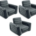Inflatable Pull Out Sofa Chair and Twin Air Bed Mattress | SAMAG