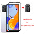 For Xiaomi Redmi Note 11 Pro Glass for Redmi Note 10 11 12 Pro 5G 11s Tempered Glass Screen Protector Film 10C 10S 5G 4G 9T 9 9s