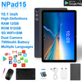 2025 New Original Global Version Tablet Android Pad 15 Pro 10.1 inches 12GB+512GB Tablets PC 5G Dual SIM Card WIFI Dual Camera