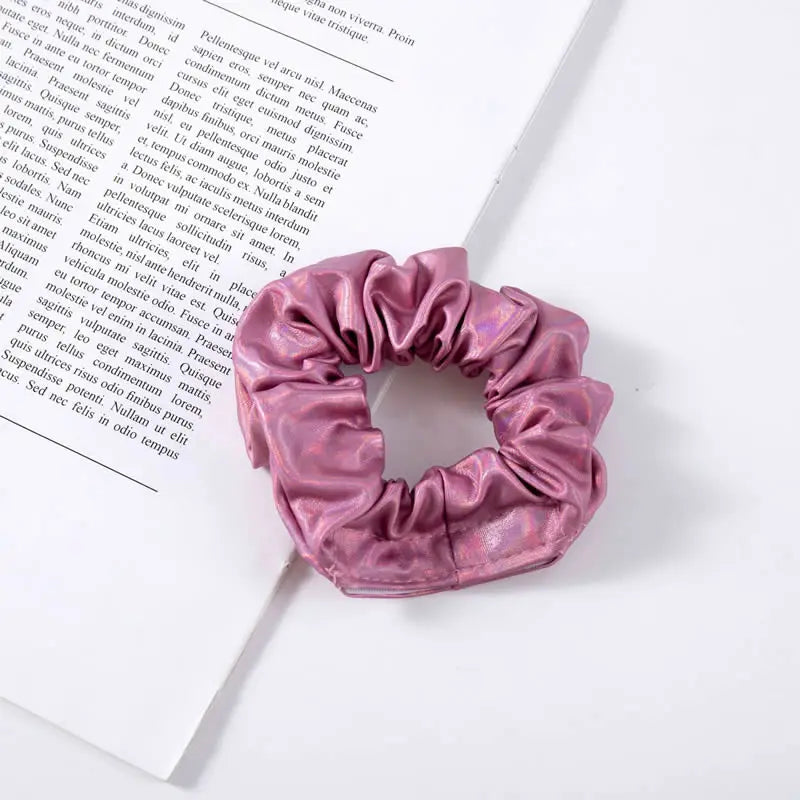 Hair Scrunchie ⁣⁣⁣⁣Hidden Storage Compartment Sight Secret Tie With Stash Pocket Travel Diversion Safe - View 12 | SAMAG