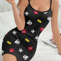 Women's Disney Mickey avatar cute cartoon nightgown home | SAMAG