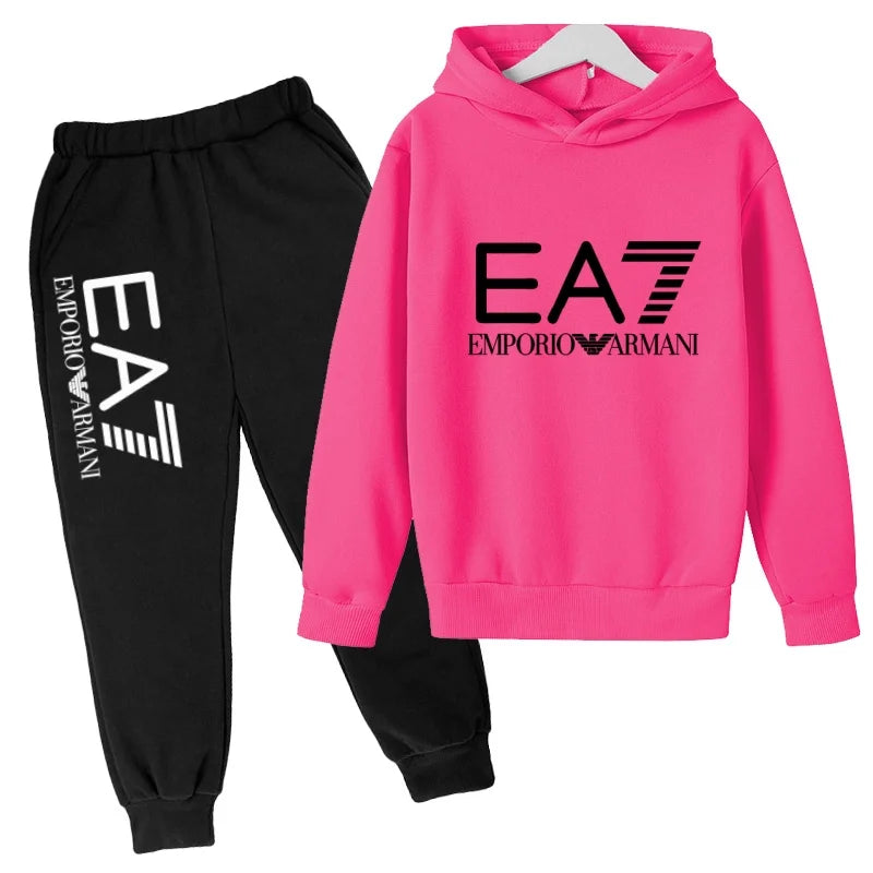 Kids Autumn Winter Hoodie Boy Girl 3-12Yrs Letter Print | SAMAG