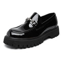 Hot-selling Men's Leather Loafers Slip on Flats Anti-slip Daily Moccasins Travel Business Casual Shoes Handmade Driving Shoes