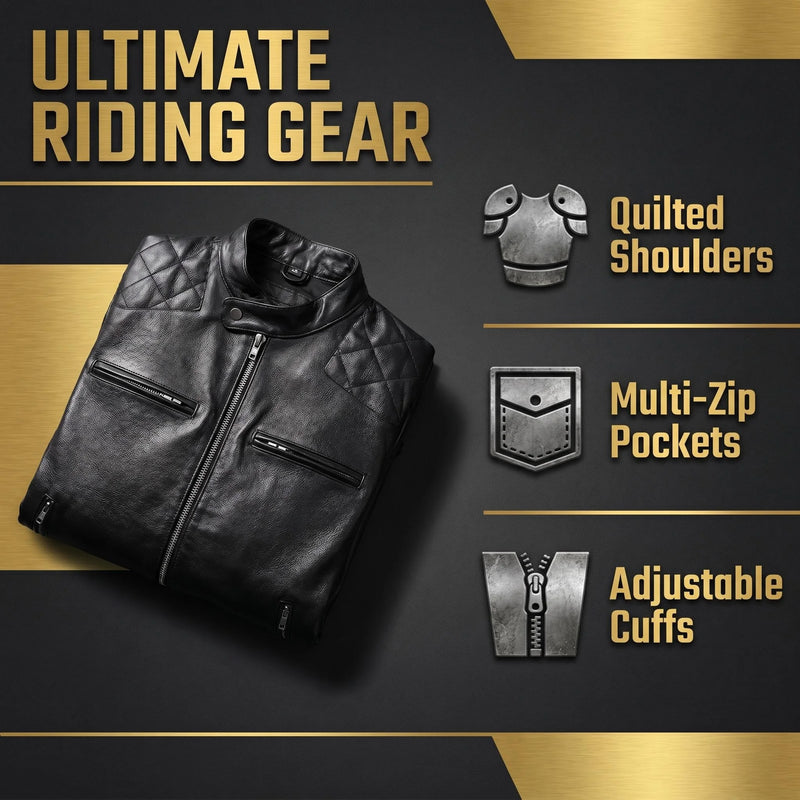 Genuine Full Real Leather Jacket Men Short Slim Fit Stand Collar Motorcycle Leather Coat Autumn Winter Plus Size Casual Fashion