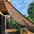 Durable Brown Protection Canopy - Outdoor Sun Shade Net | SAMAG