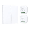 Self-Powered  Wireless Light Switch RF433MHz No Battery Waterproof Wall Panel Remote Control Kinetic Switches  for Home  Schakel