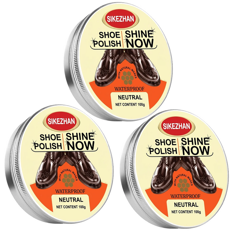 SIKEZHAN Premium Beeswax Leather Cream:Universal Conditioner for Boots & Bags - Professional Restoration & Instant Mirror Shine
