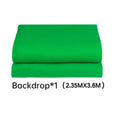 2.4x4 Background Frame black/white/Green/gray Screen Wall Foldable For Tiktok Live Photo Studio Kit Chromakey Green Screen Frame