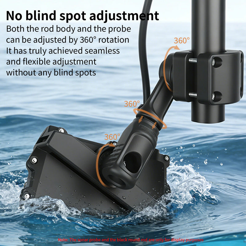 VINmounts Aluminum Fish Finder Sensor Bracket Adapter | SAMAG