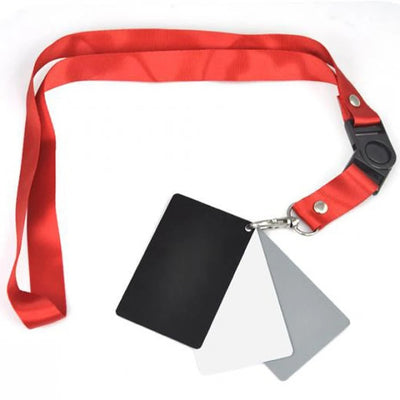 Digital Camera Pocket-Size White Black Grey Balance Cards | SAMAG